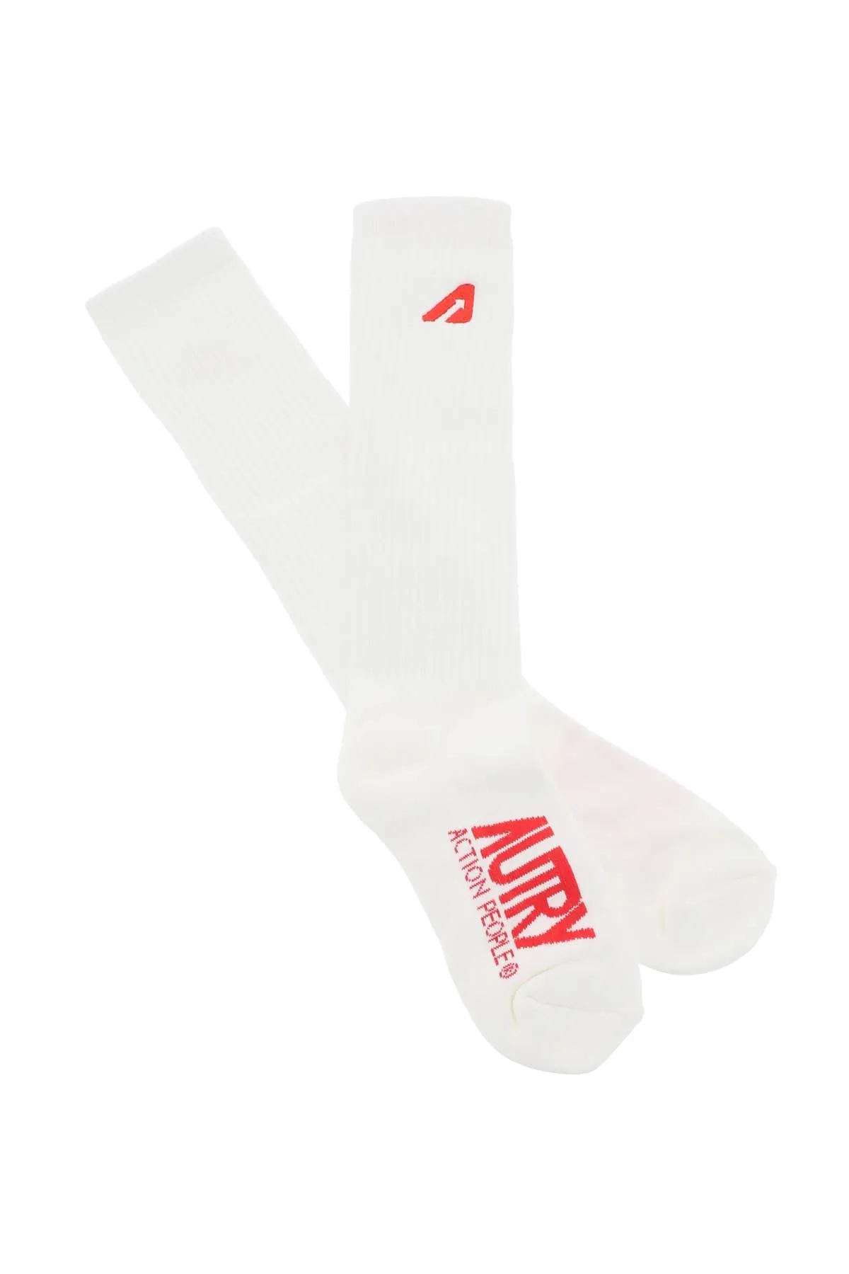 Autry ease socks SOEU43CR CREAM RED