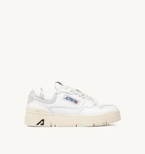 AUTRY SNEAKERS MAN  CLC LOW SNEAKERS IN LEATHER COLOR WHITE