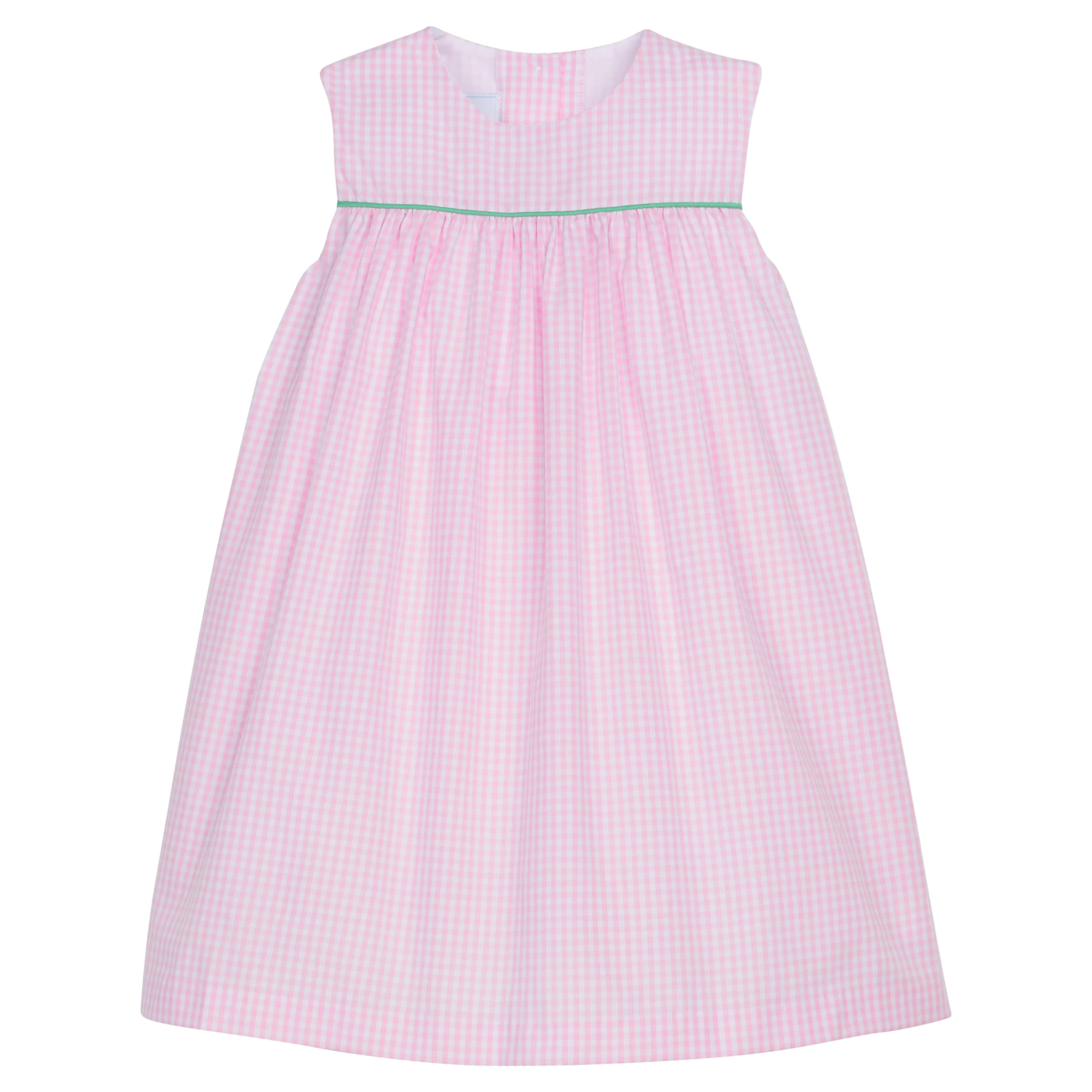 Bellemeade Dress - Light Pink Gingham