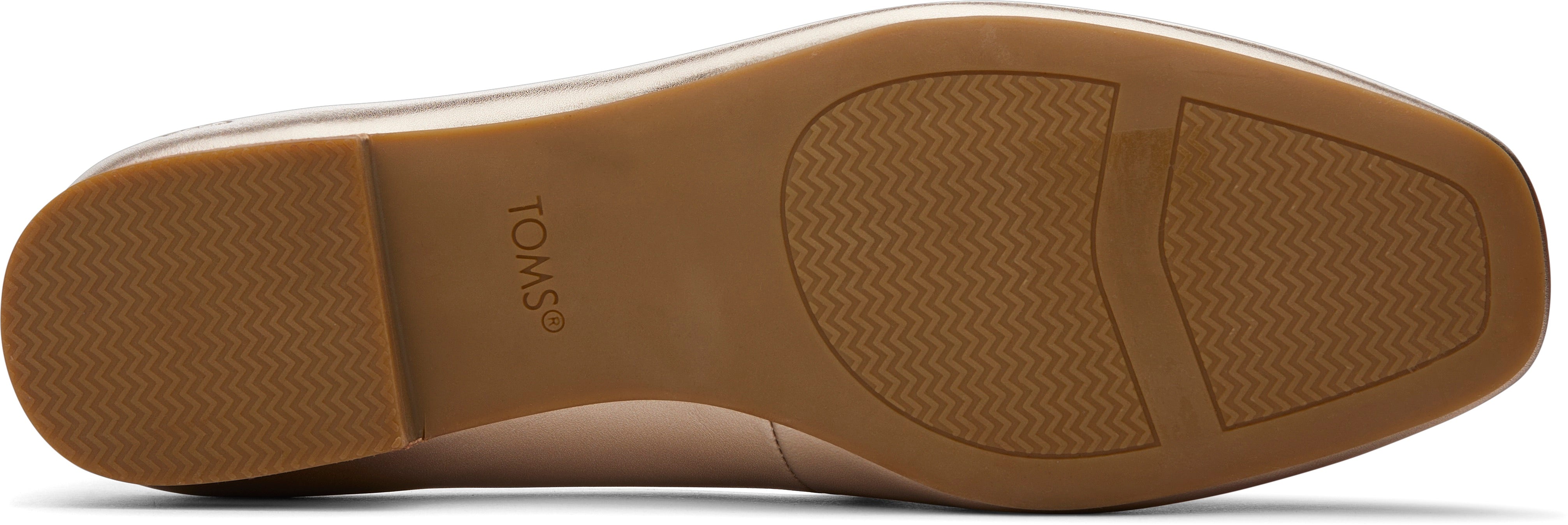 Briella Ballet Flat - Light Gold Metallic Leather