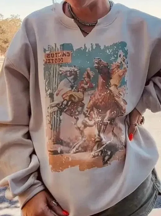 Cactus Motel Sweatshirt