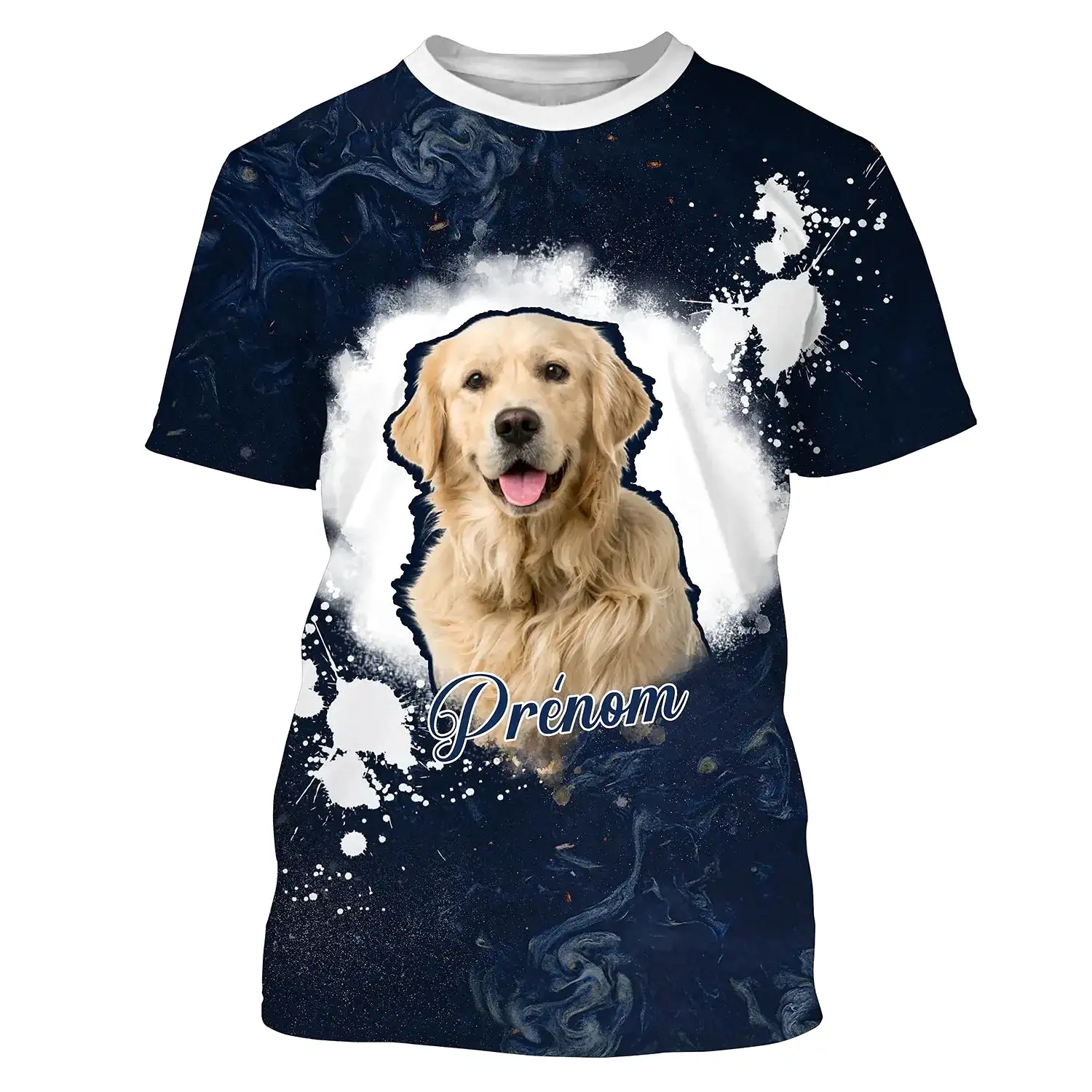 Cadeau Personnalisé Avec Photo Des Animaux De Compagnie, T-shirt Pour Les Amateur De Chien - CT27012304