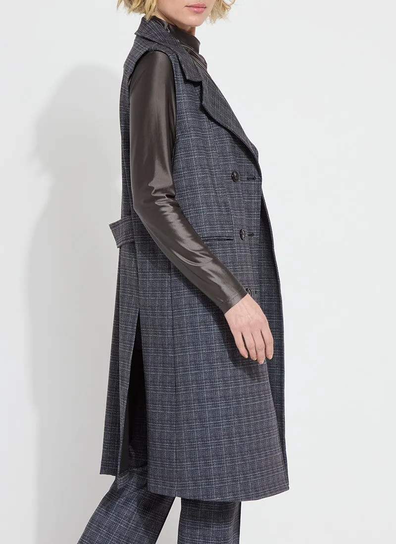 Cameron Ponte Sleeveless Coat