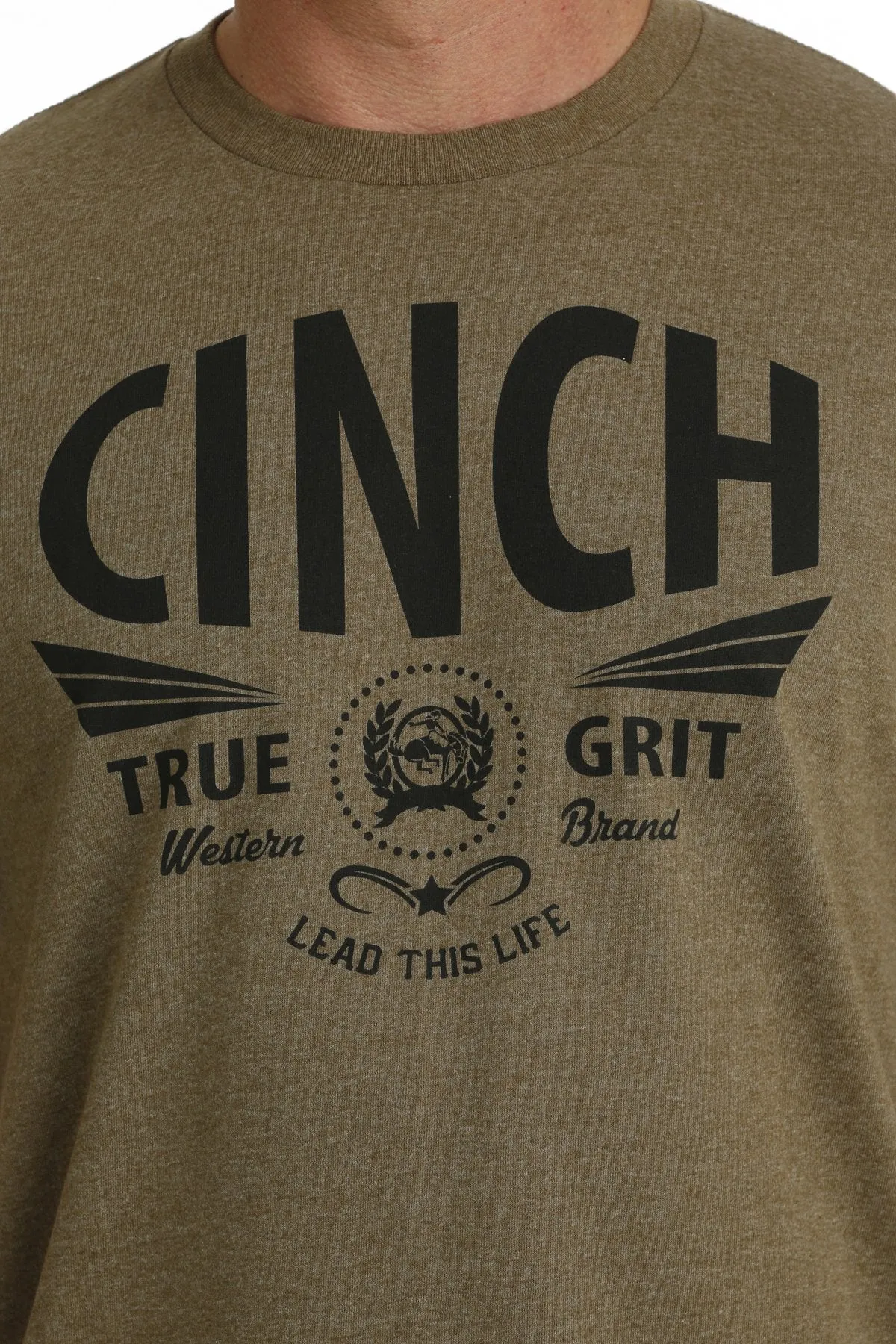 Cinch True Grit Logo Men's T-Shirt