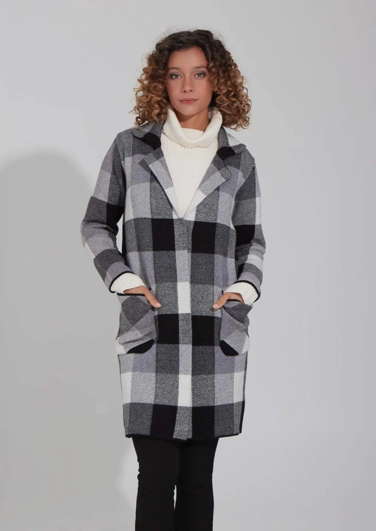 Coat -BGW LITE CHEQUER