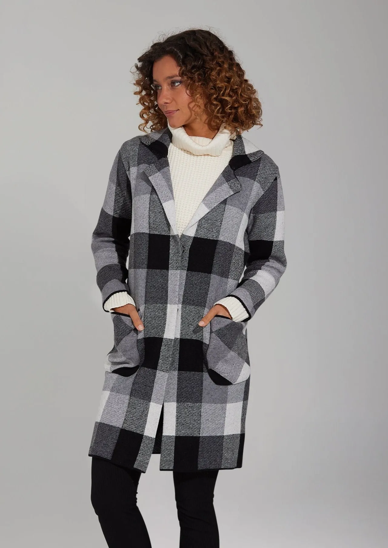 Coat -BGW LITE CHEQUER