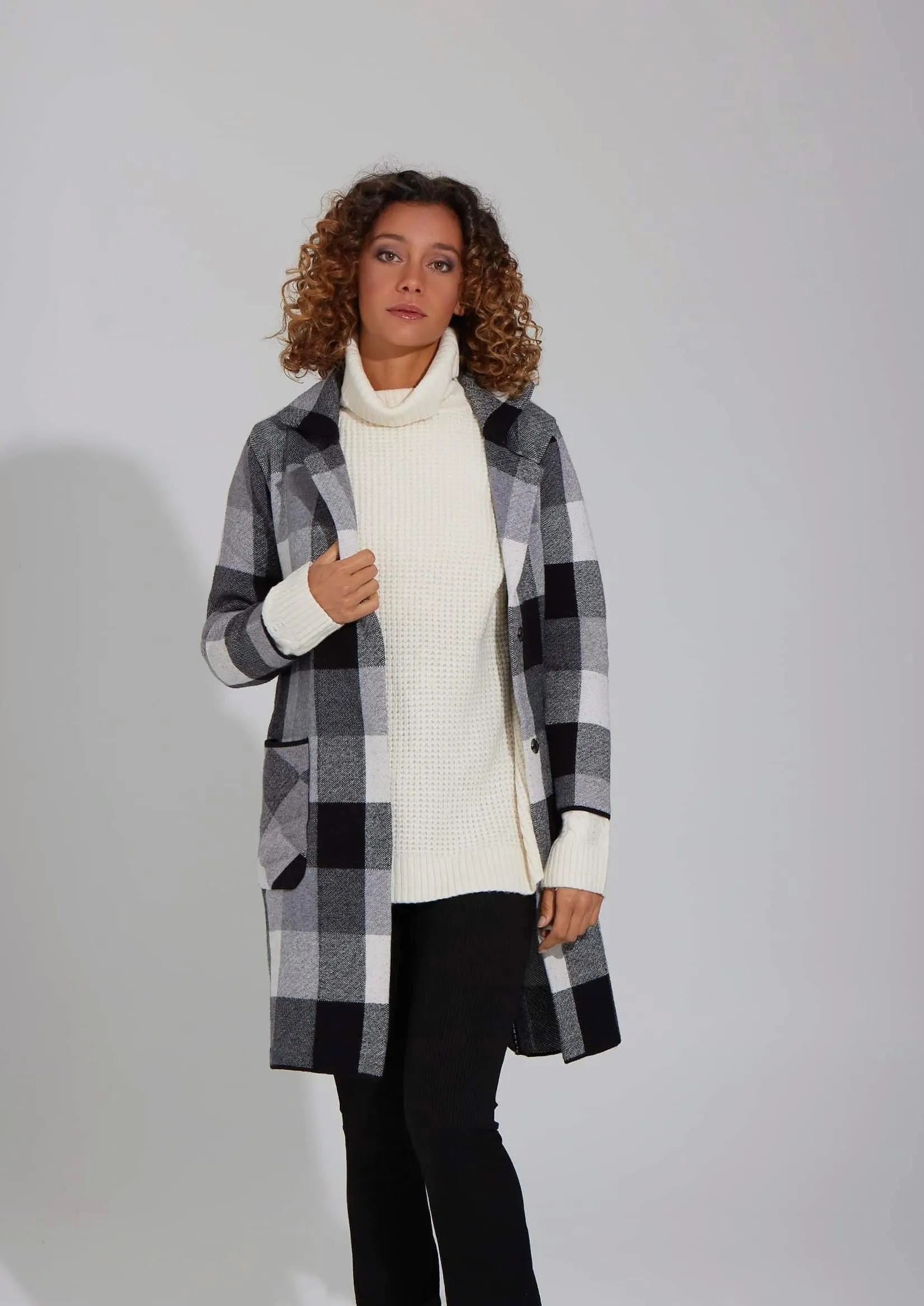 Coat -BGW LITE CHEQUER