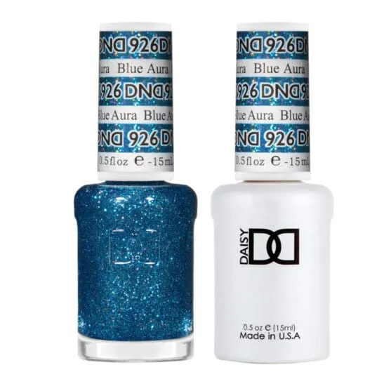 DND Matching Pair - Super Glitter Collection - Blue Aura #926