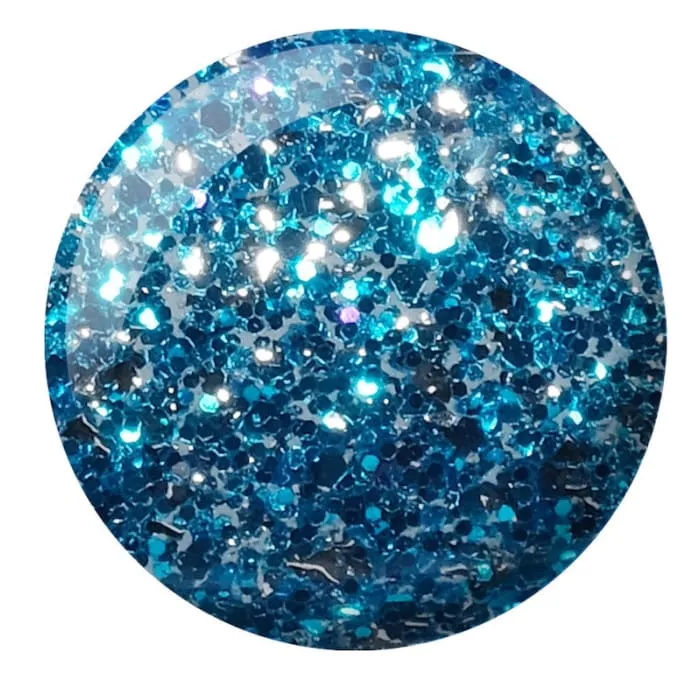 DND Matching Pair - Super Glitter Collection - Blue Aura #926