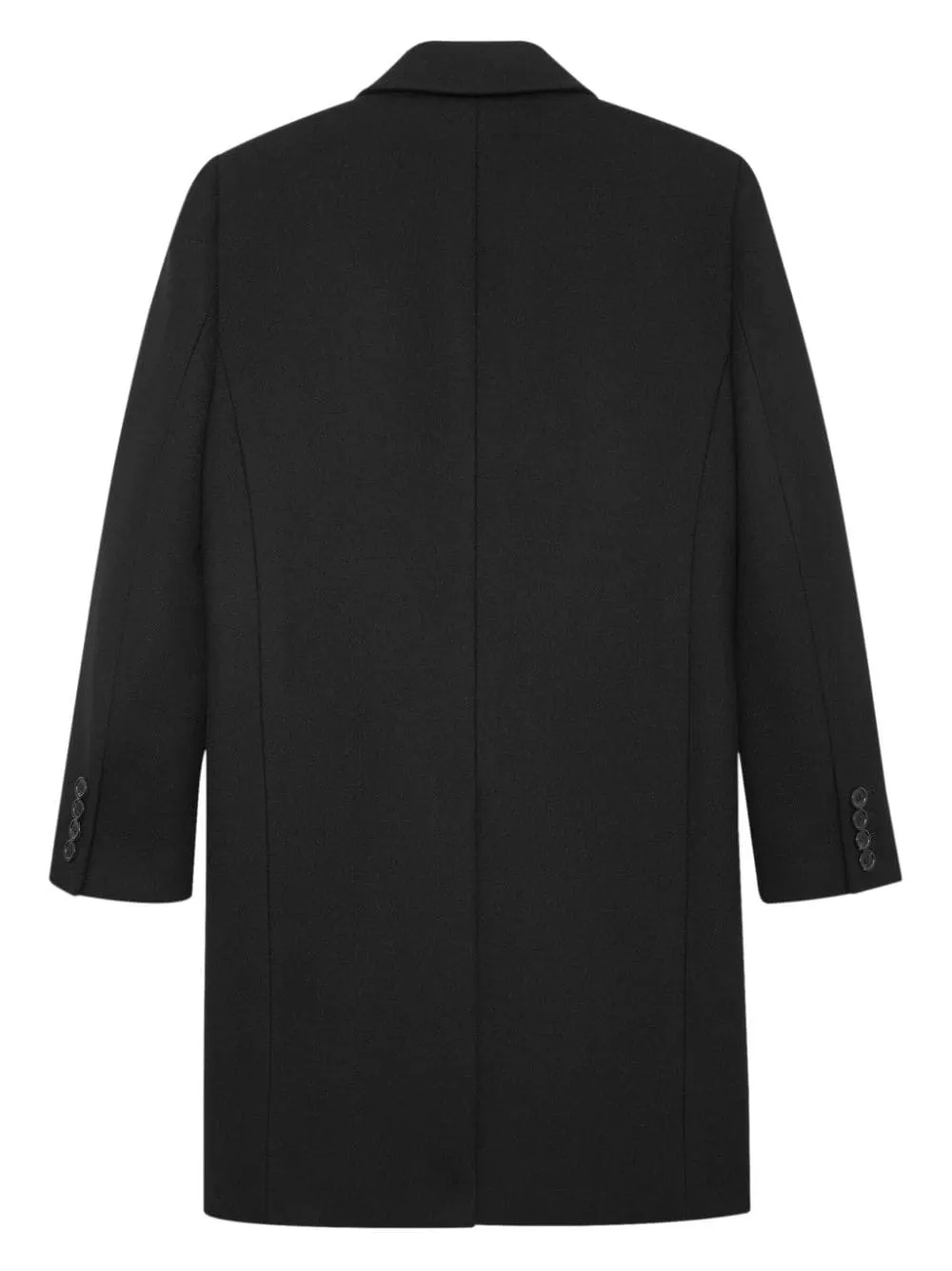 DOUBLE BREASTED WOOL COAT