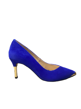 EMIS Cobalt Blue Heeled Shoe