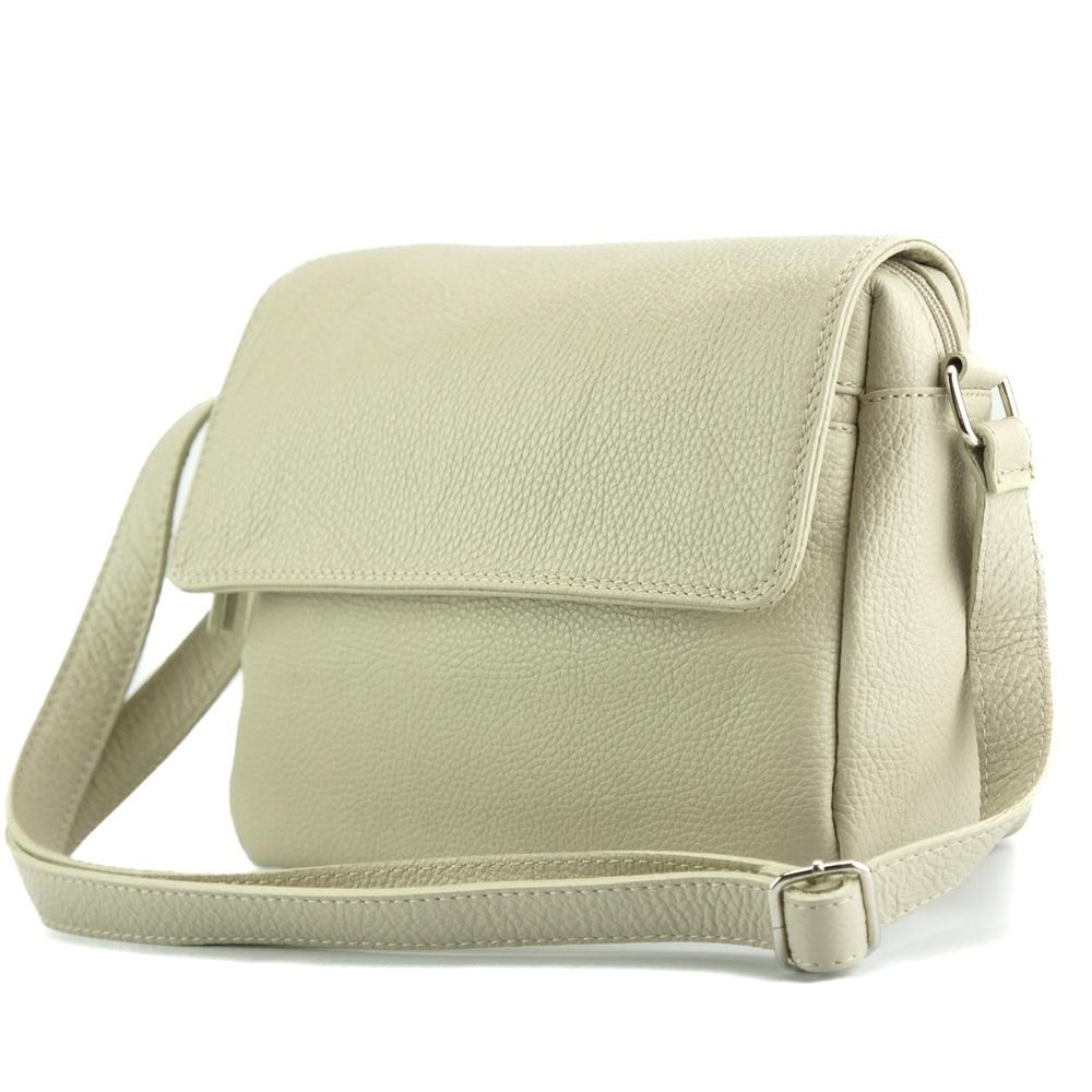 Ester leather shoulder bag