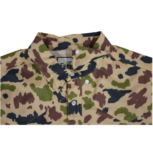 Ferrell Camo Snap Short Sleeve Shirt