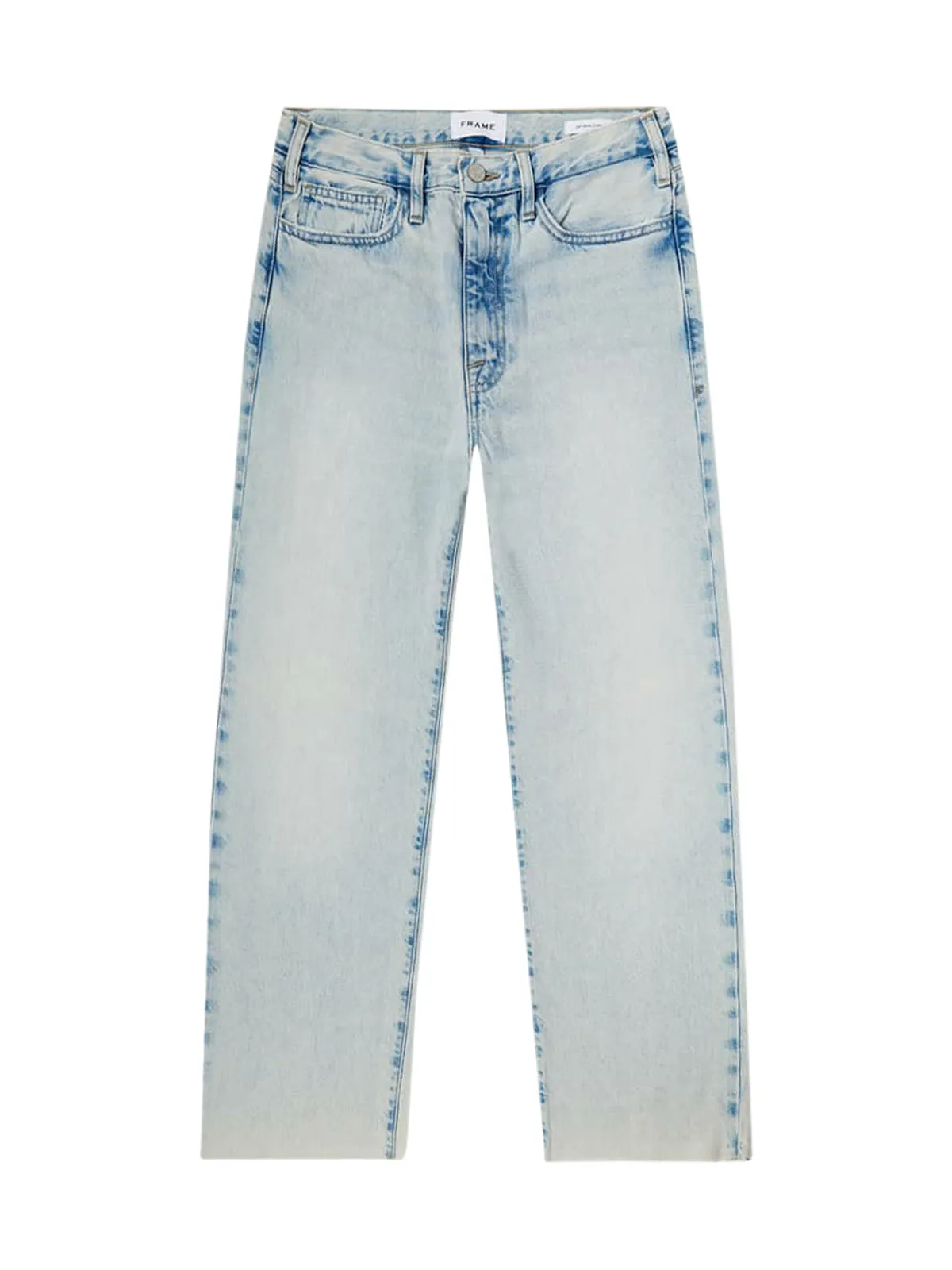 Frame Le Jane Cropped Straight Leg Jeans