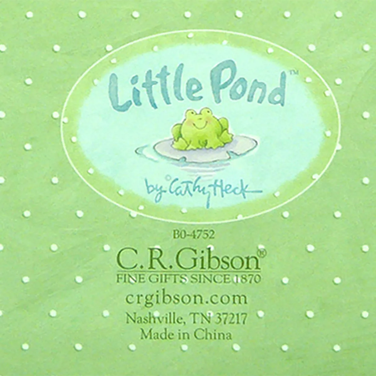 Gibson Baby Little Pond Loose-Leaf My Memory Book