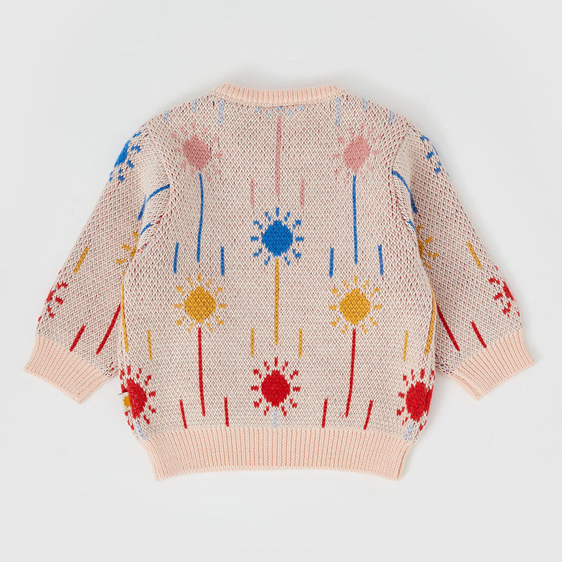 Goldie And Ace Ray Of Sunshine Jumper - Light Pink