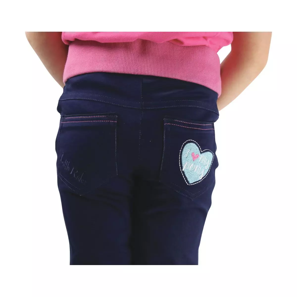 I Love My Pony Collection Denim Pull-Ons by Little Rider