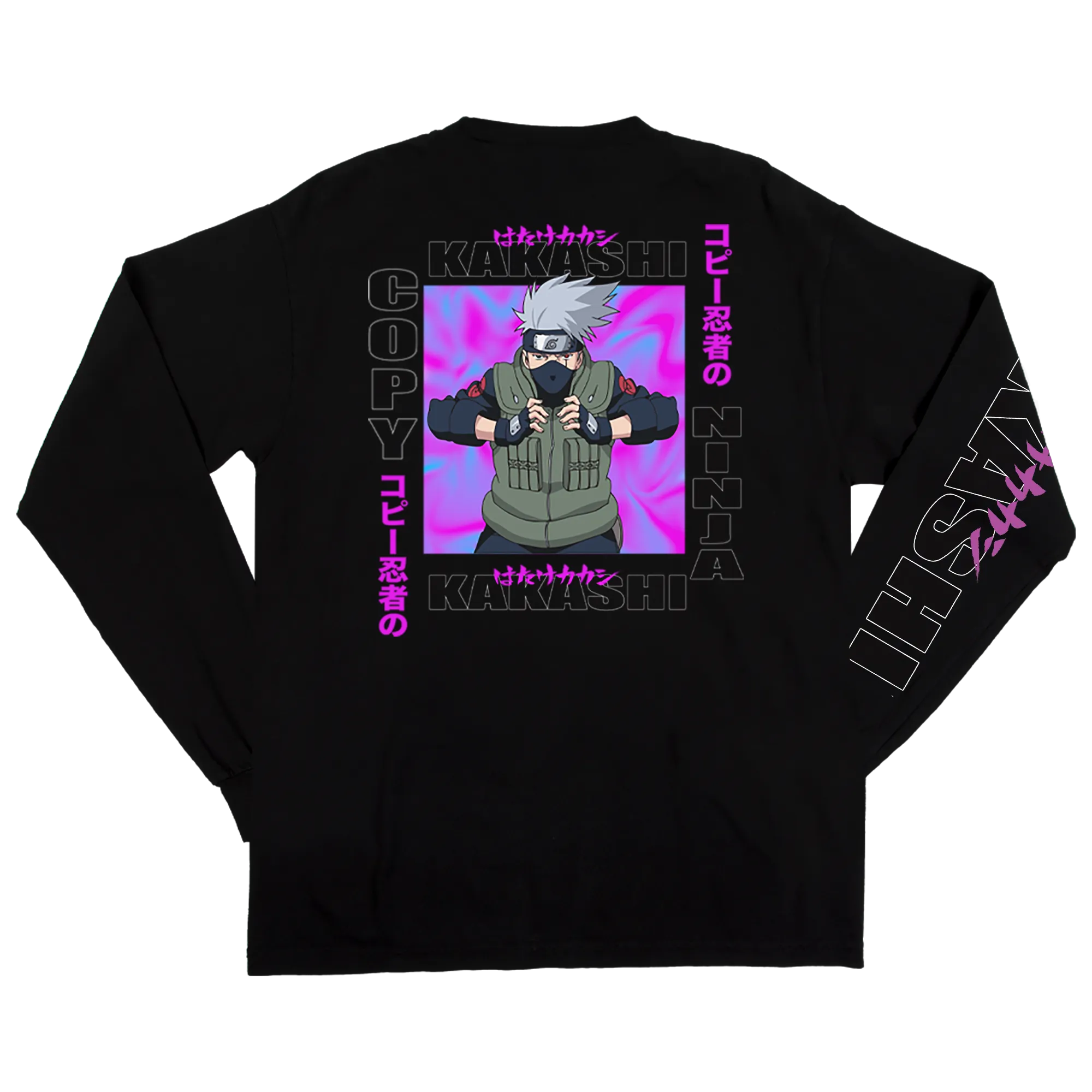 Kakashi Black Long Sleeve