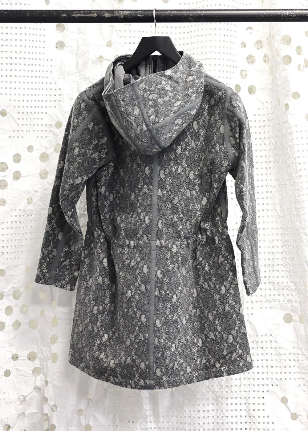 Lace Wool Coat Multi