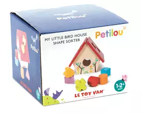 Le Toy Van Petilou My Little Bird House Shape Sorter