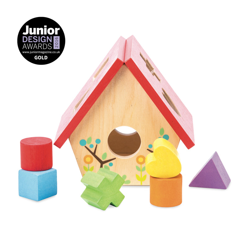 Le Toy Van Petilou My Little Bird House Shape Sorter