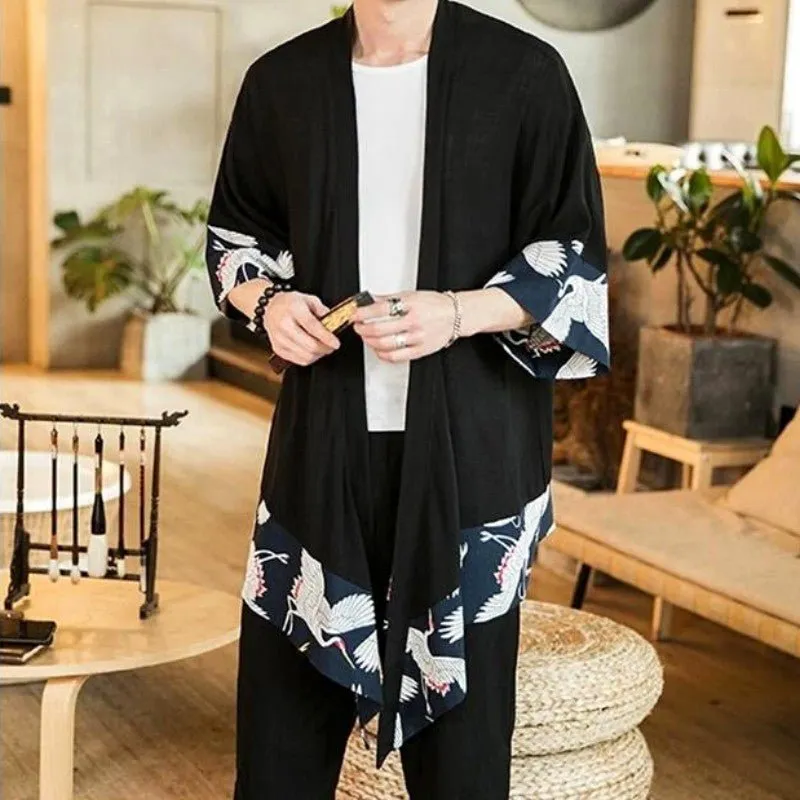 Long Kimono Cardigan 'Ryota'