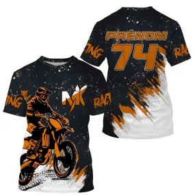 Maillot Cross Protection UV Personnalisé, MX Passion, Dirt Bike Racing - CT19122235