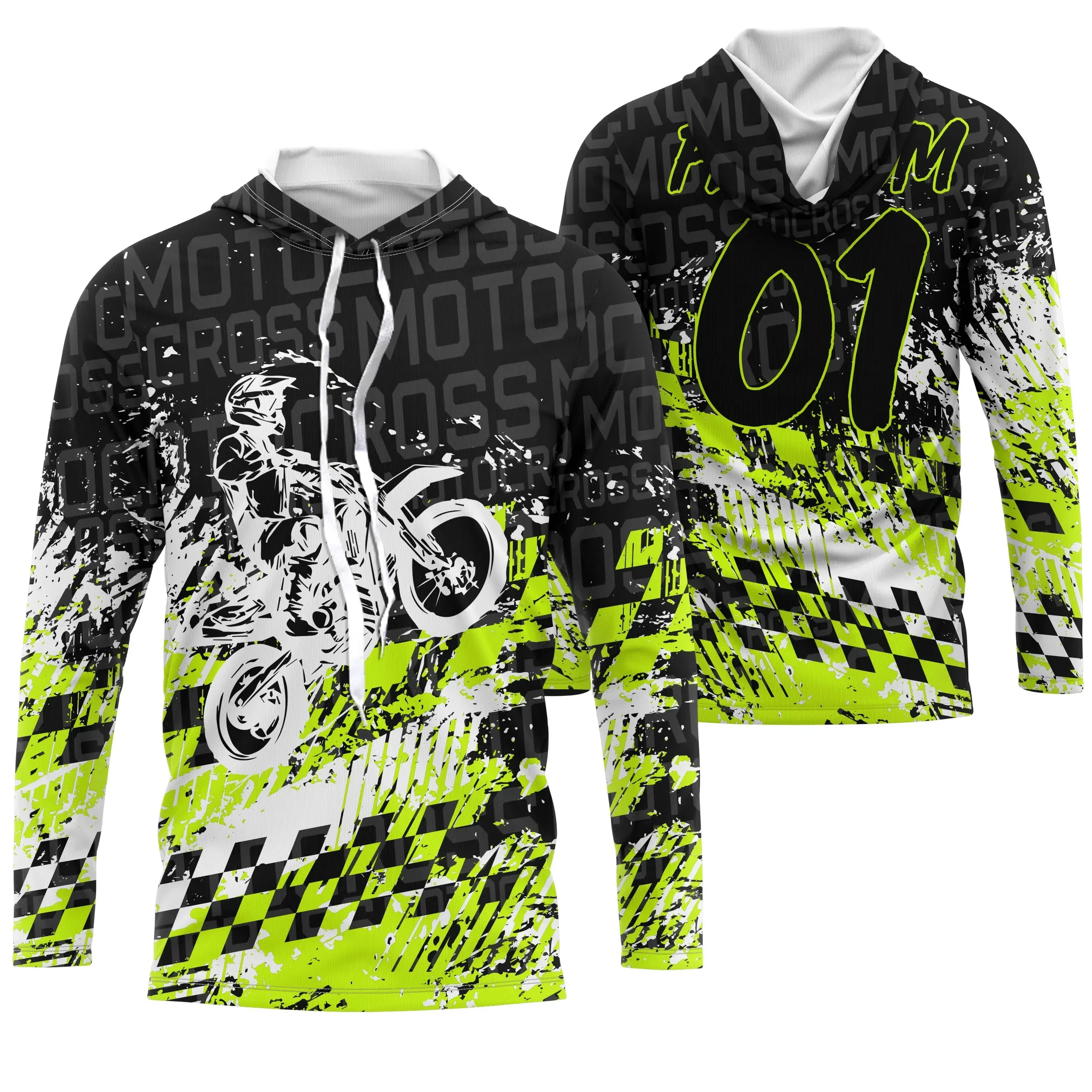 Maillot De Cross, Dirt Bike, Cadeau Personnalisé Fan De Motos Tout-Terrain - CT15122236