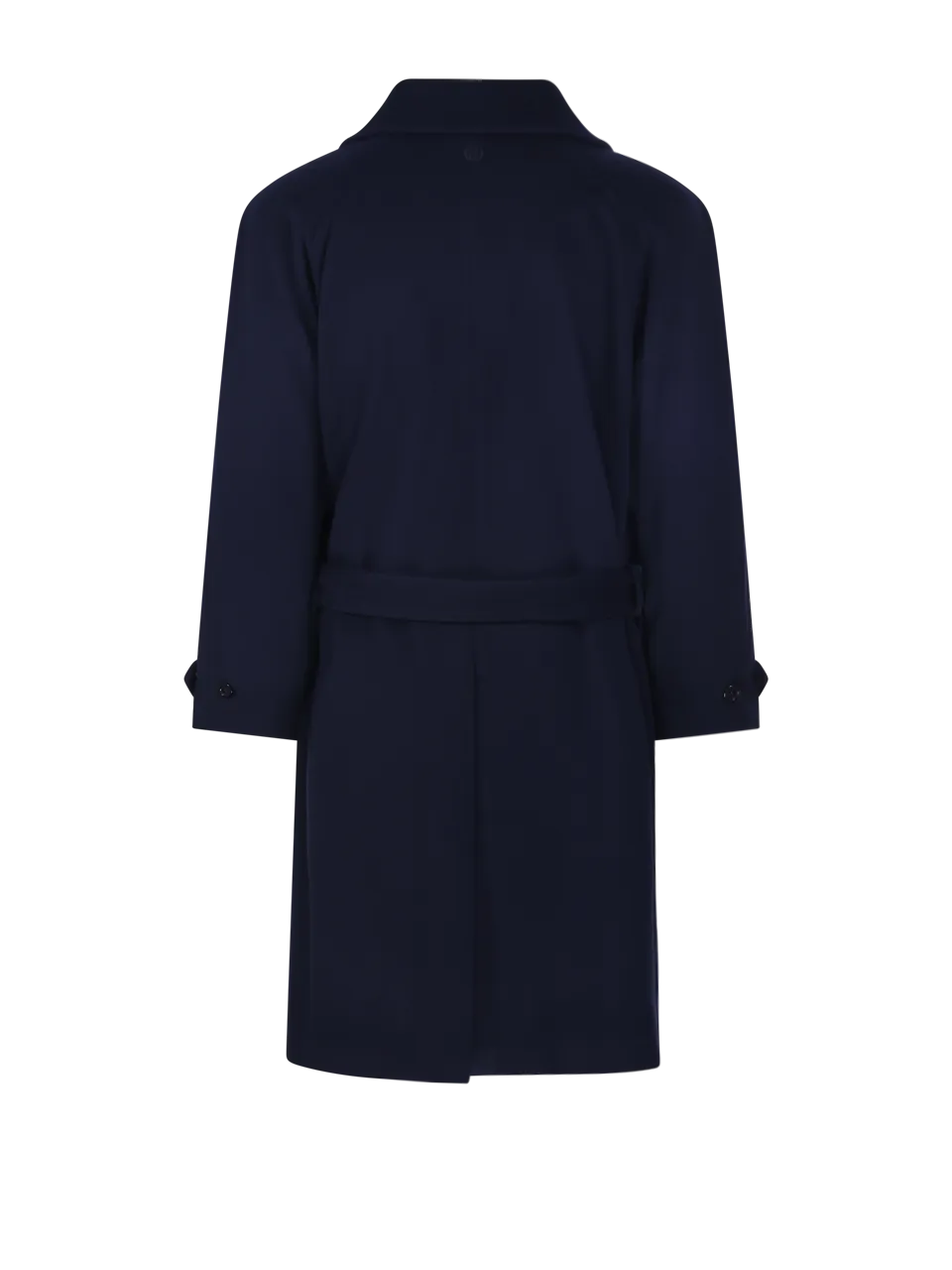 MEN MARCO COPPOLA DARK BLUE VIRGIN WOOL COAT