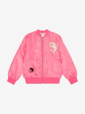 Molo Girls More Love Jacket in Pink