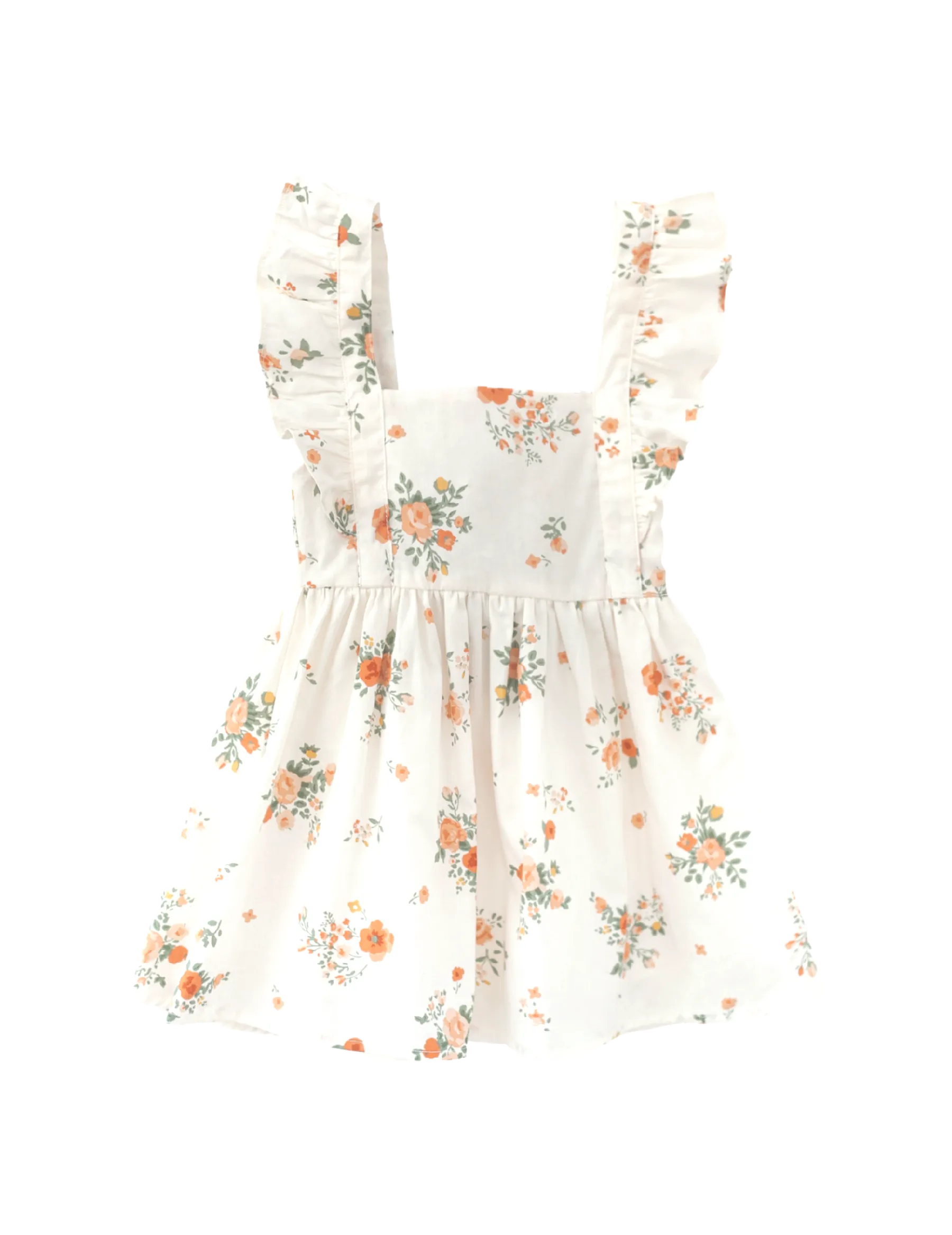 My Little Sunshine Cotton Dress - Spring Blooms