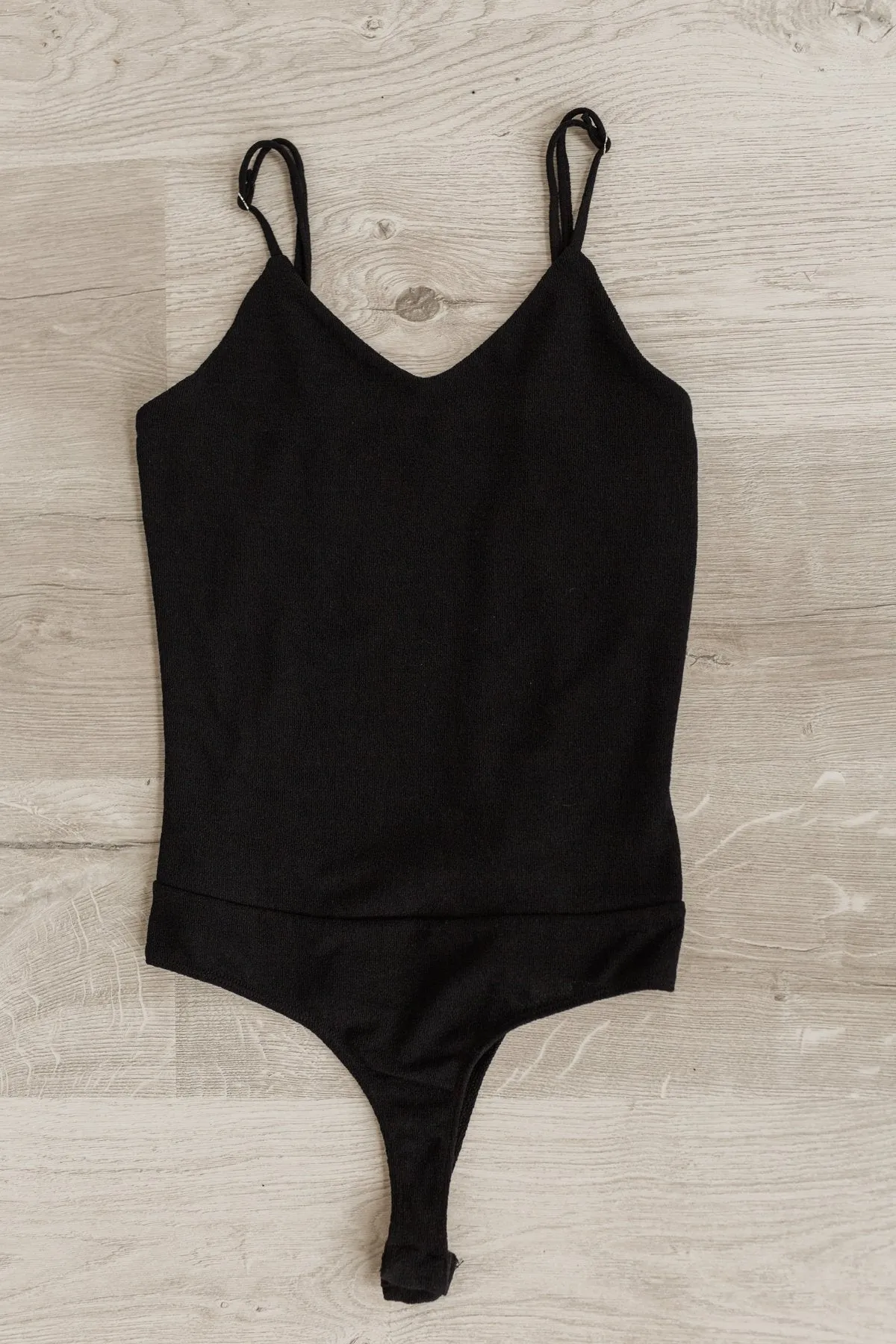 My One True Love Essential Bodysuit- Black