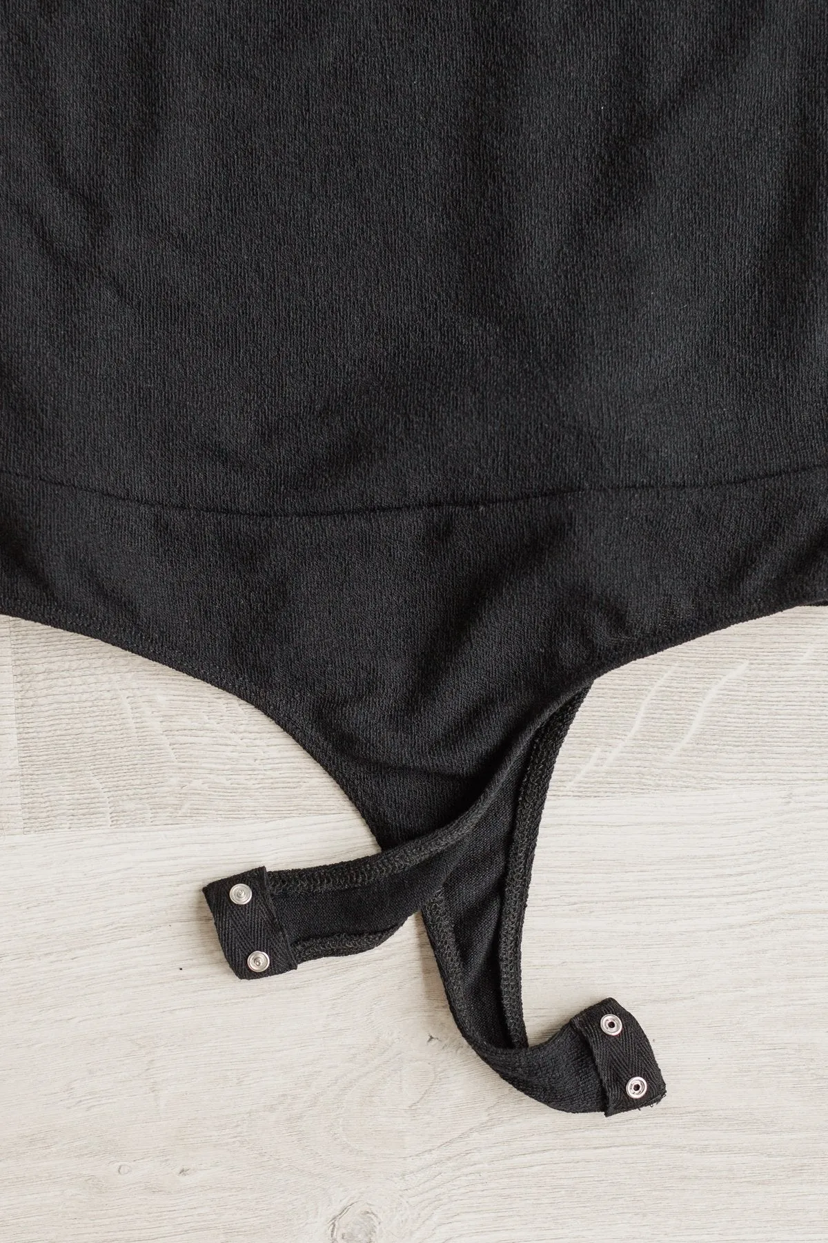 My One True Love Essential Bodysuit- Black