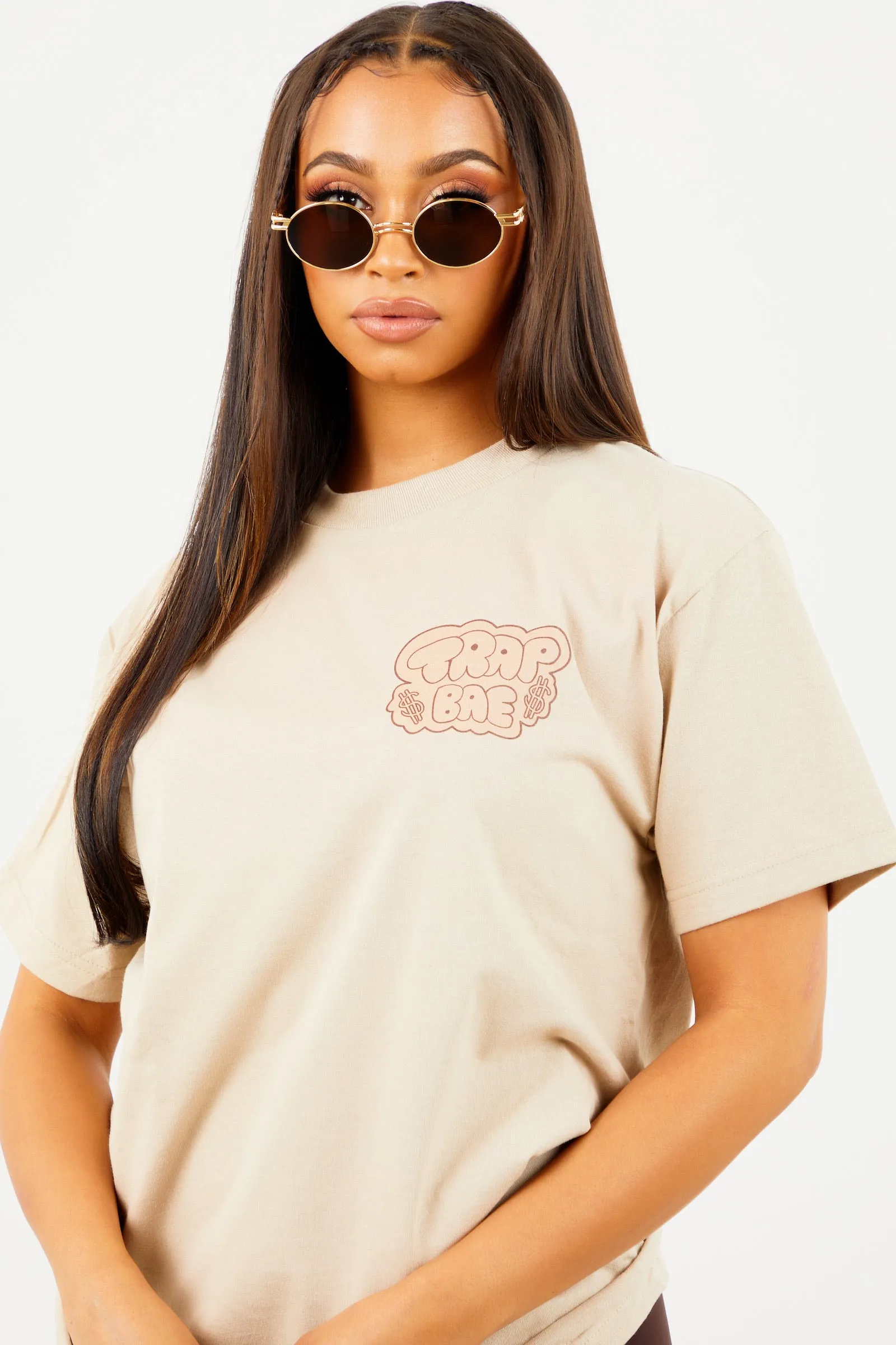 Nude Trap Bae Tee