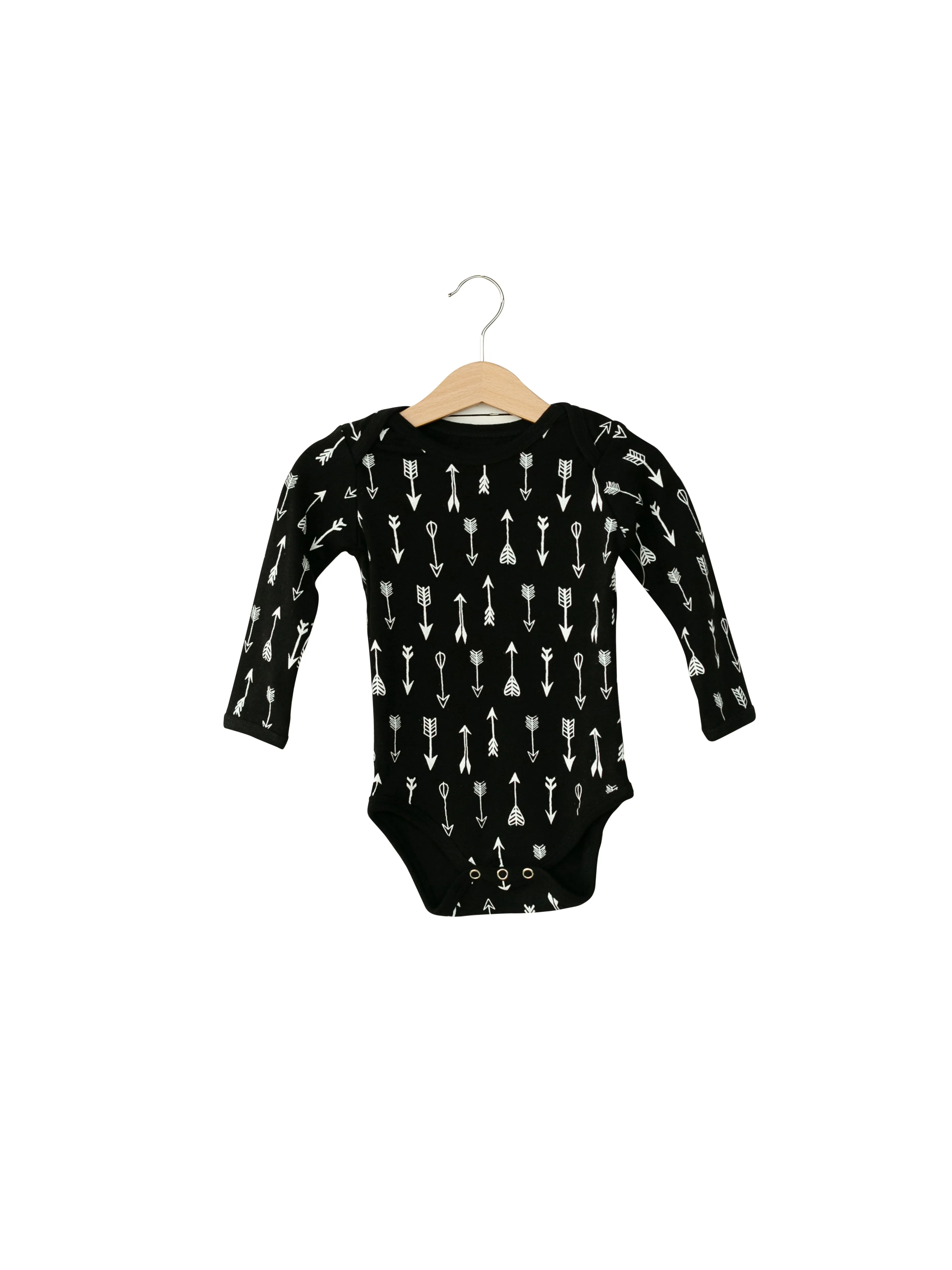 Organic Long Sleeve Bodysuit -  Prints