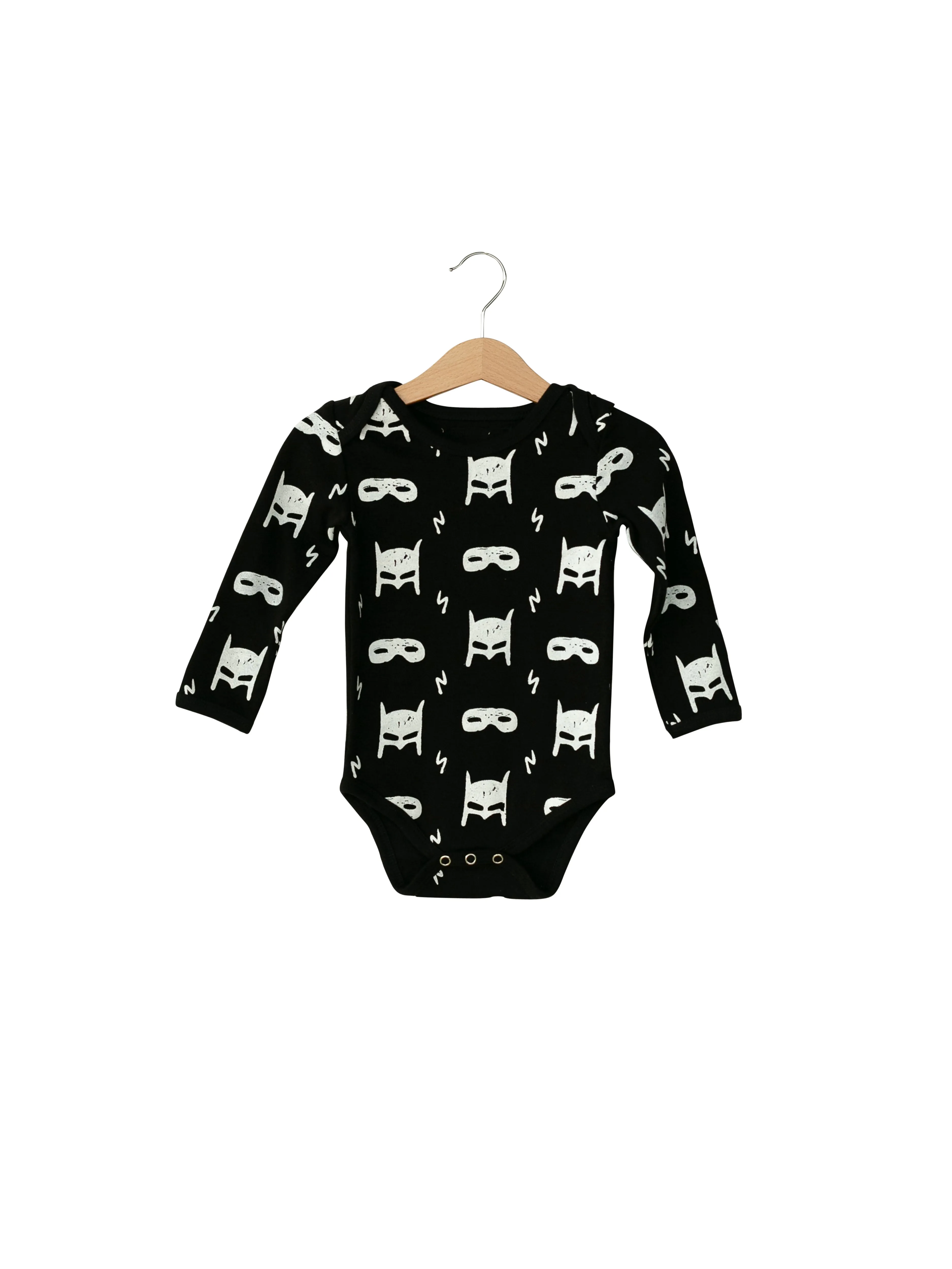 Organic Long Sleeve Bodysuit -  Prints