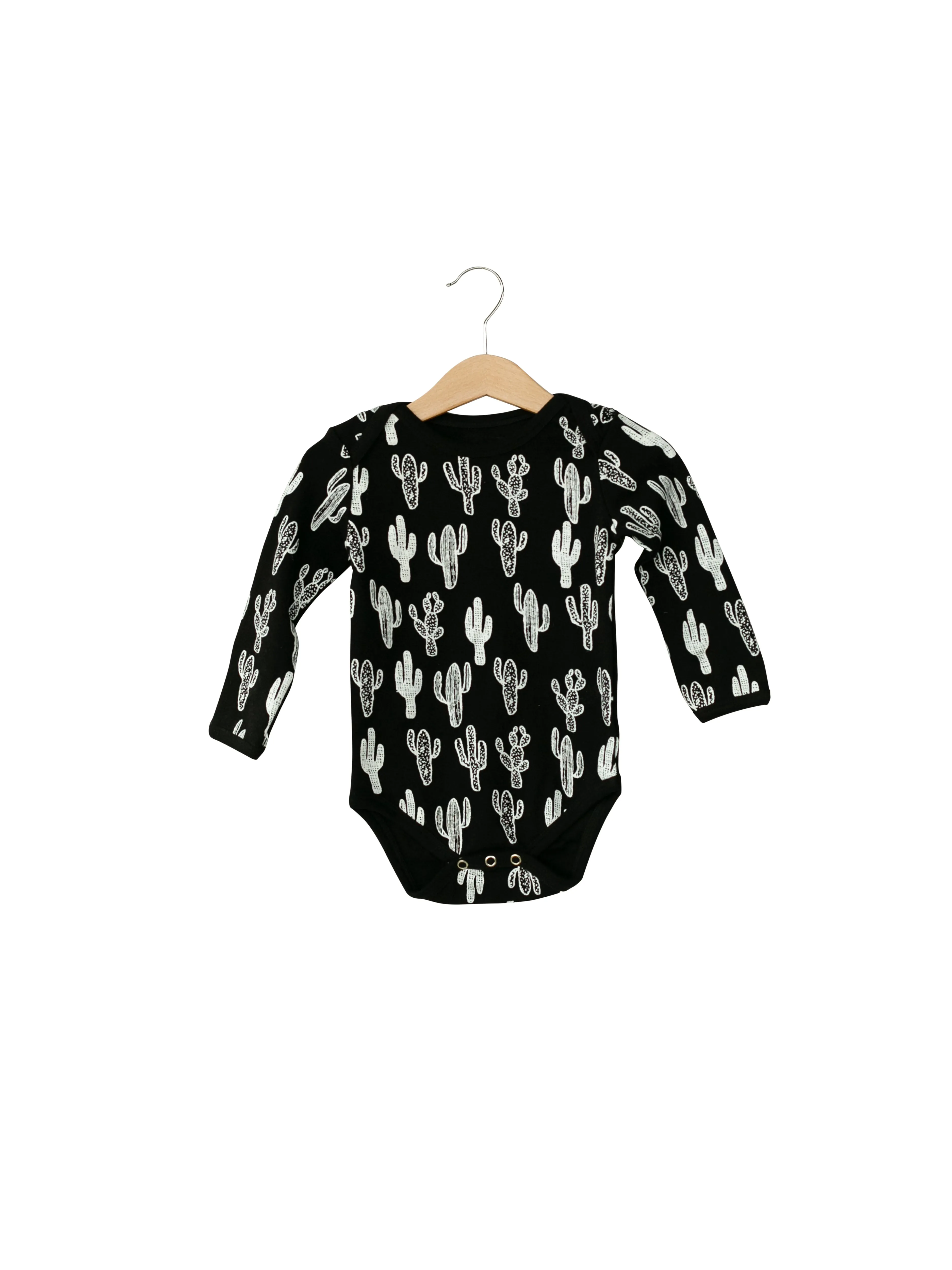 Organic Long Sleeve Bodysuit -  Prints