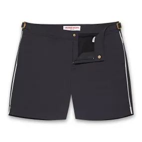 Orlebar Brown - Bulldog Tape Swim Shorts in Night Iris