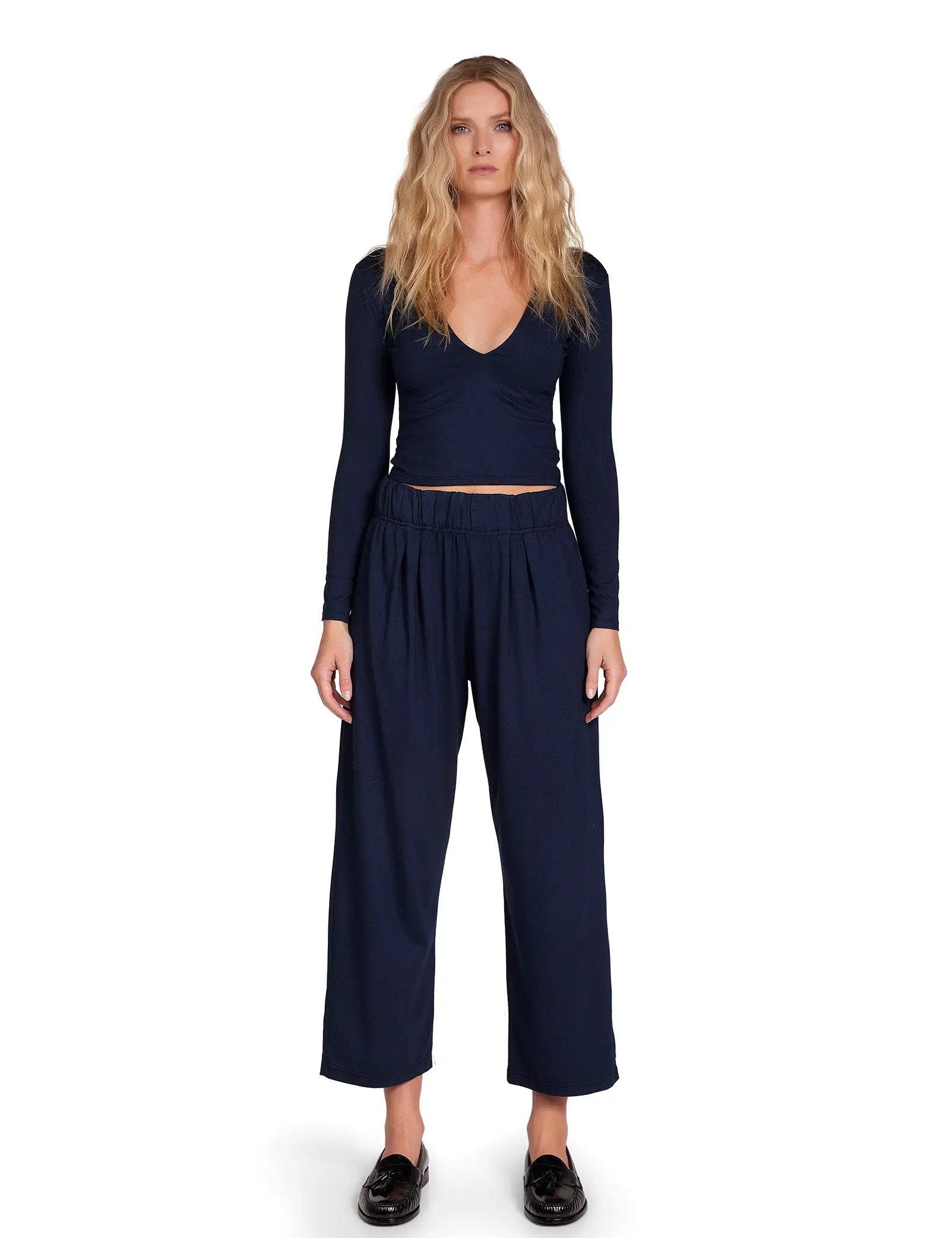 Penny Pleat Front Pant