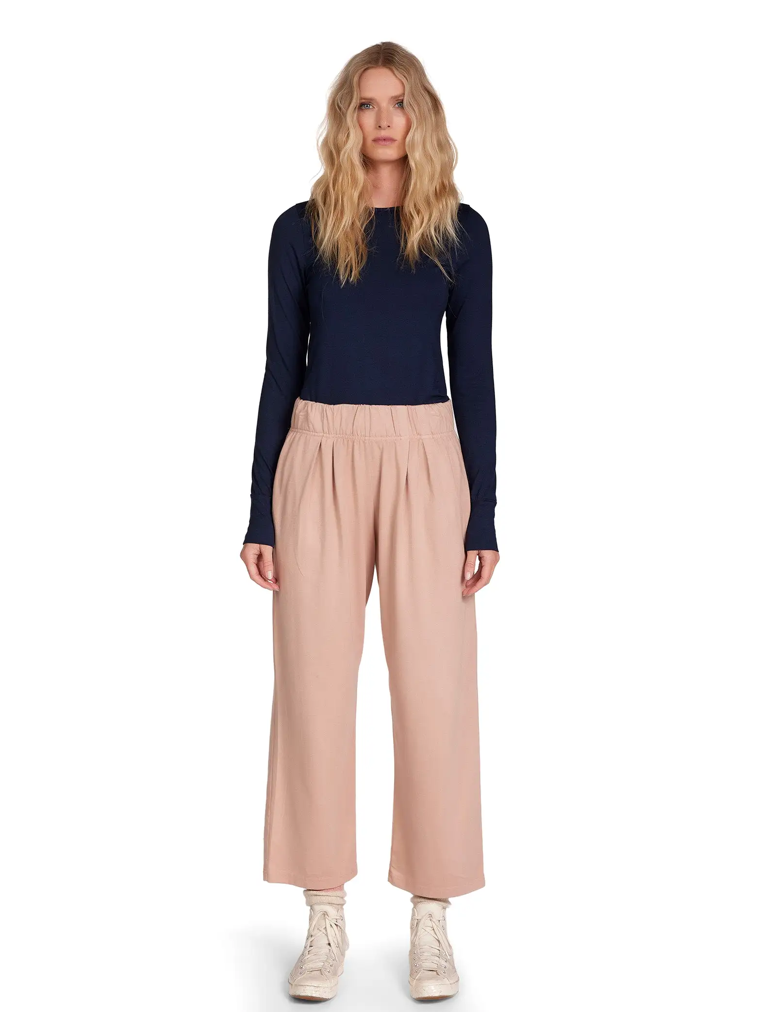 Penny Pleat Front Pant