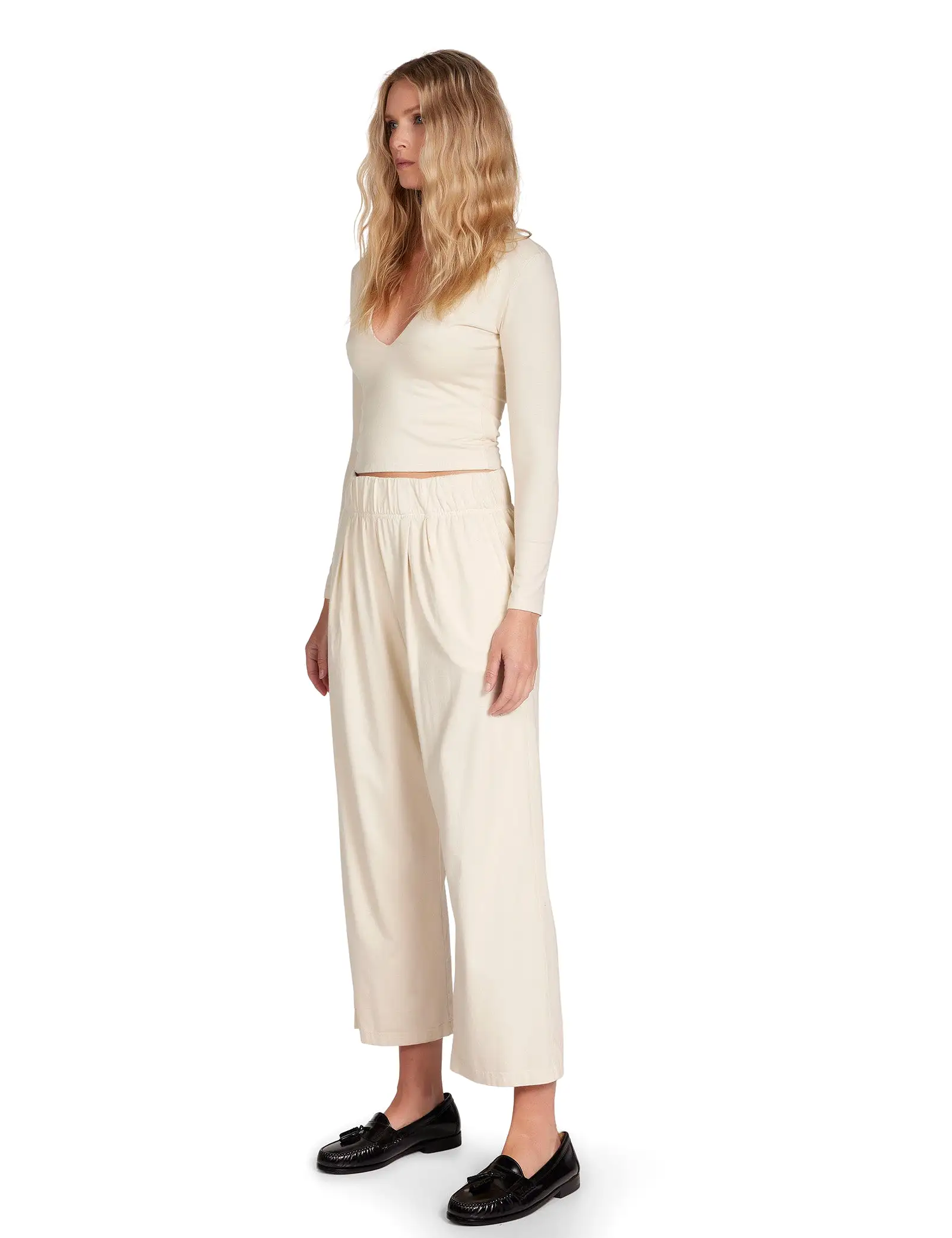 Penny Pleat Front Pant