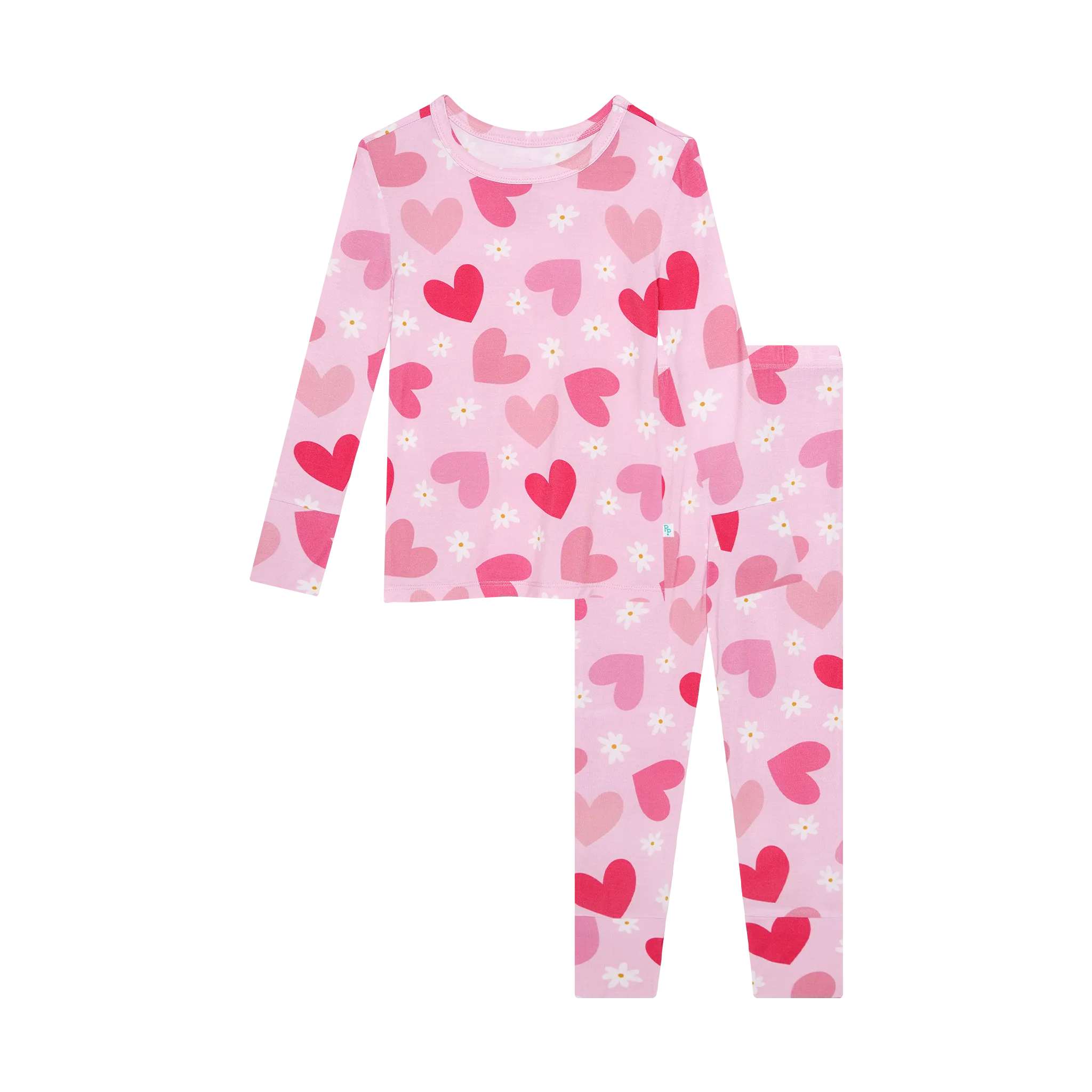 Posh Peanut - Daisy Love - Long Sleeve Basic Pajama