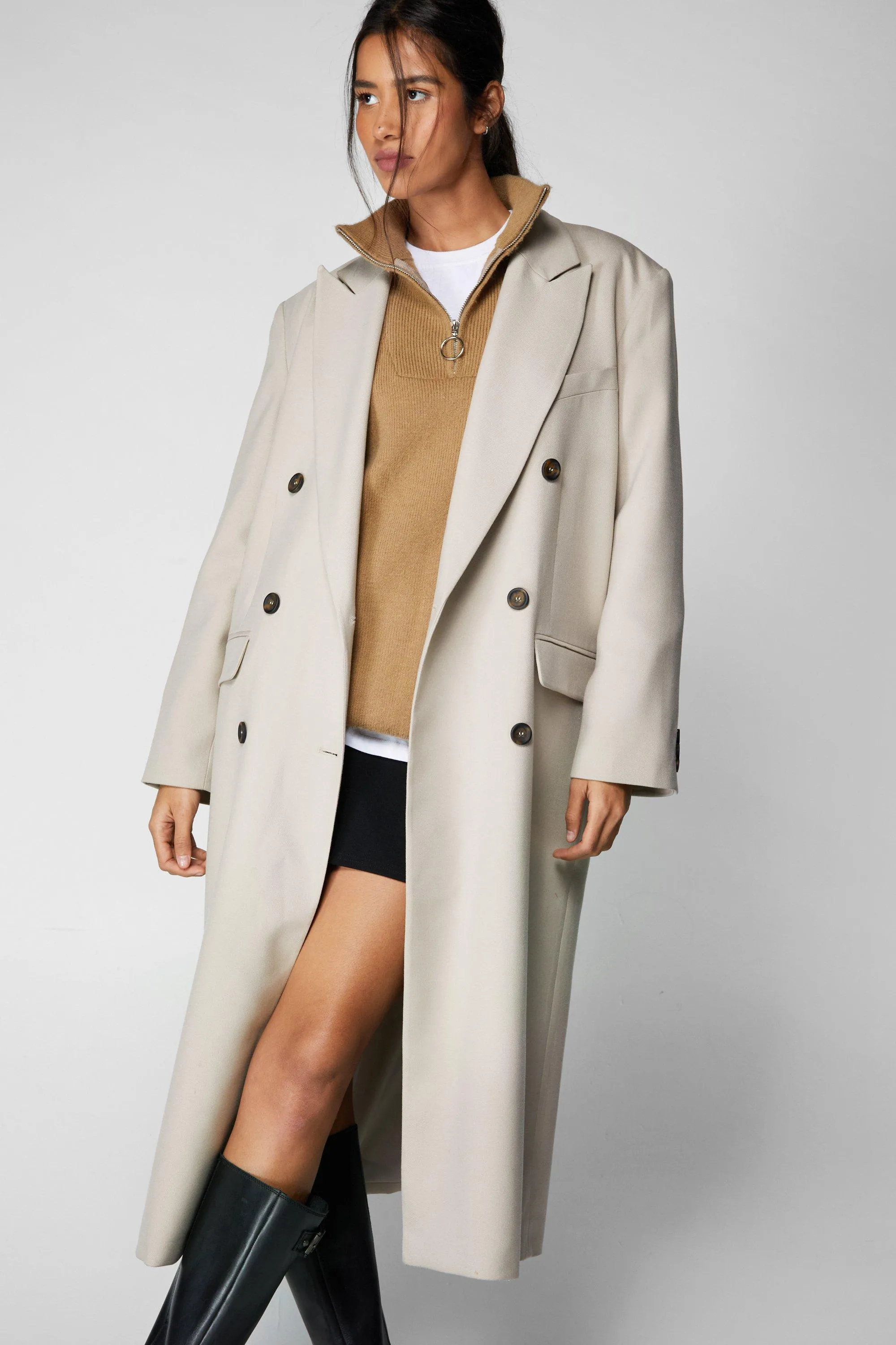 Premium Tailored Duster Coat