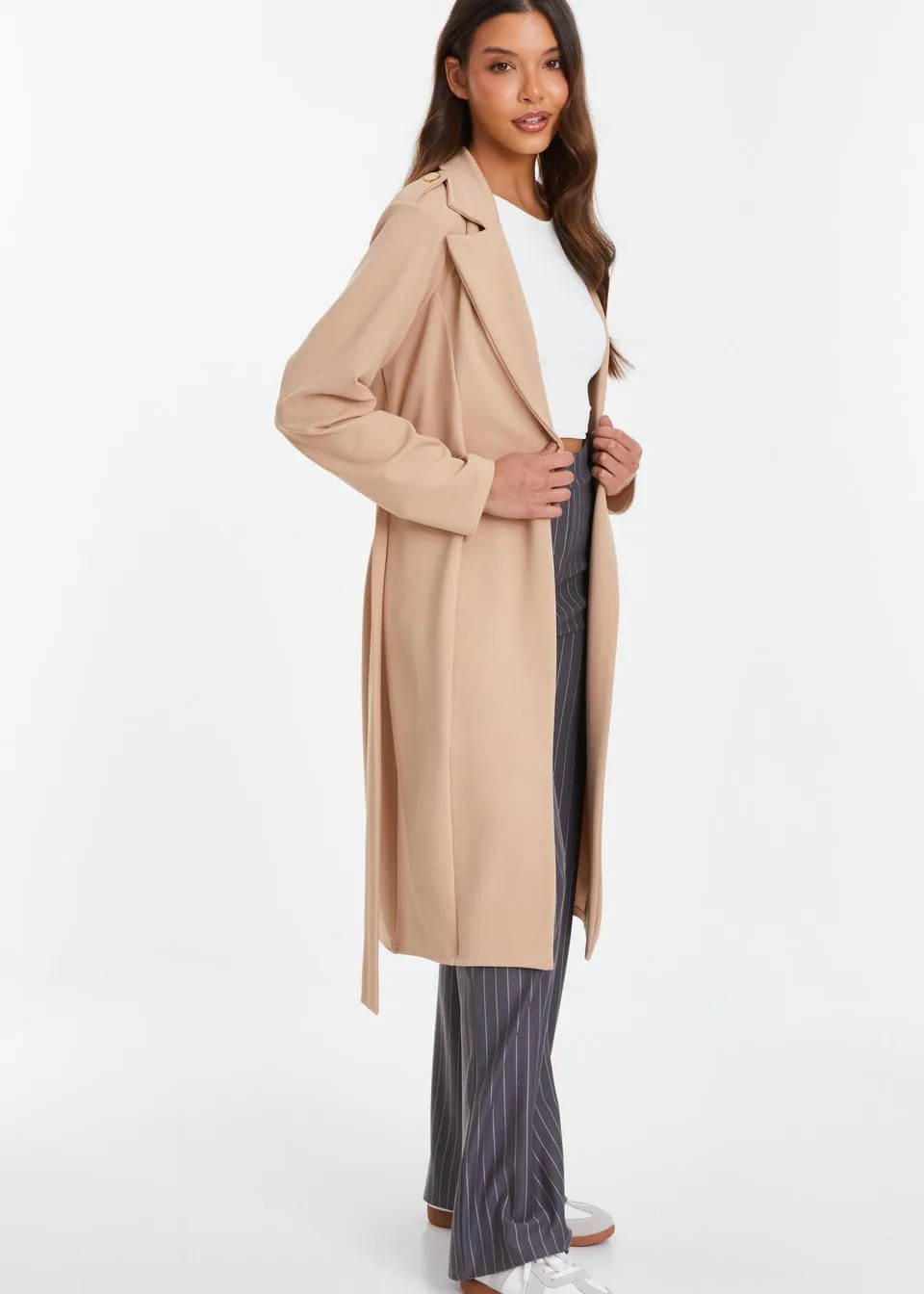 Quiz Stone Duster Coat