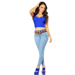 RIF. 24155 Jeans PUSH UP Modellante