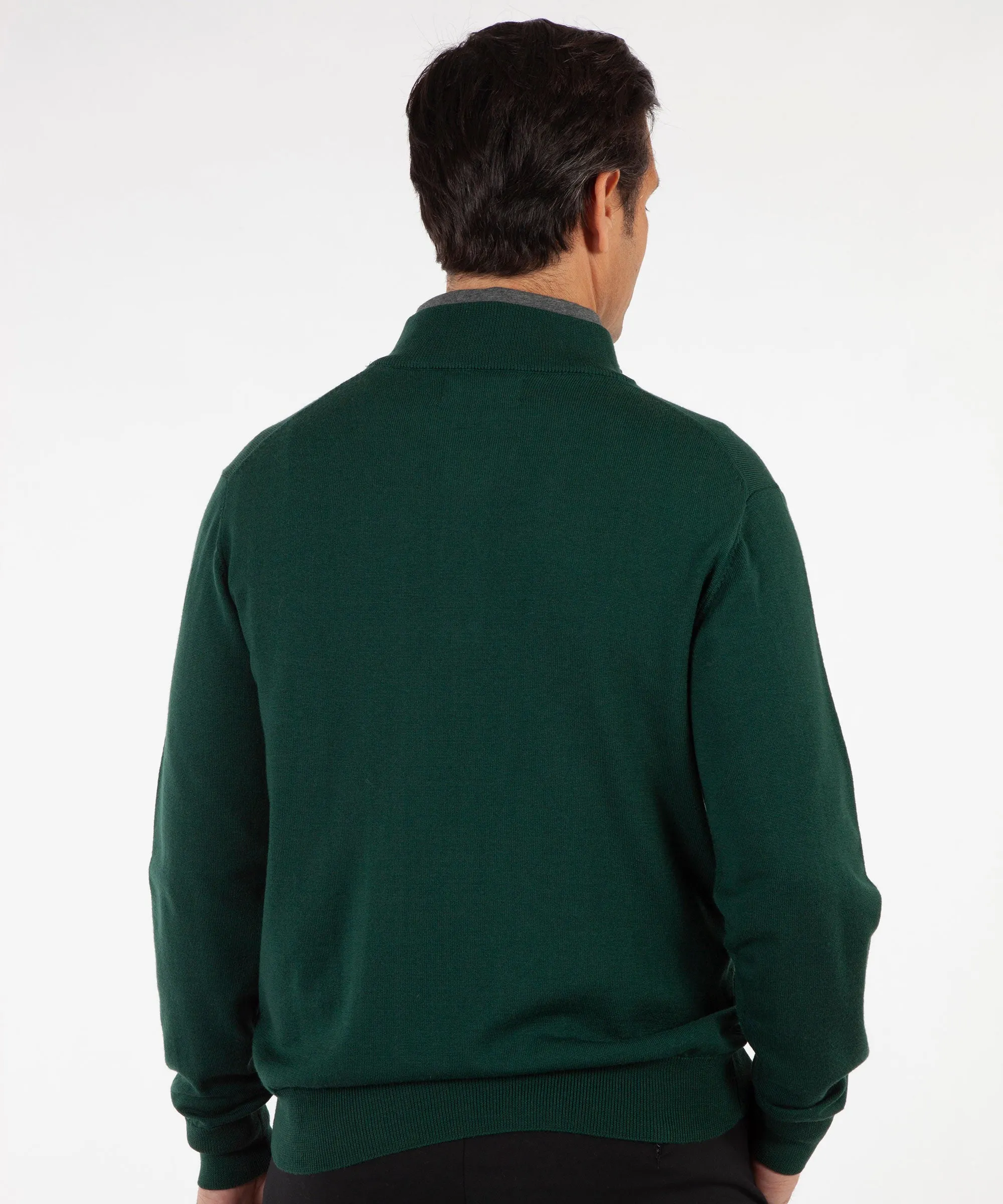 Signature 100% Merino Wool Quarter-Zip Sweater