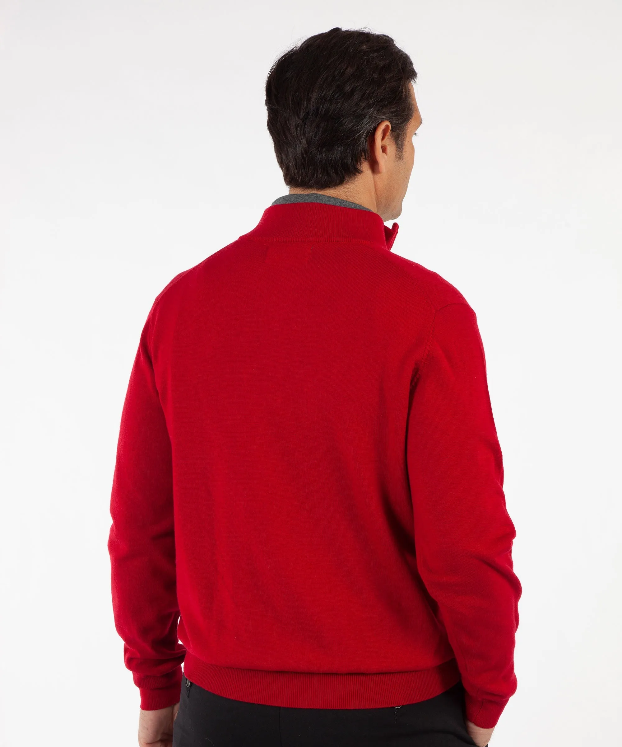 Signature 100% Merino Wool Quarter-Zip Sweater