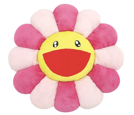 Takashi Murakami Flower Plush 30CM Pink/Light Pink/Yellow