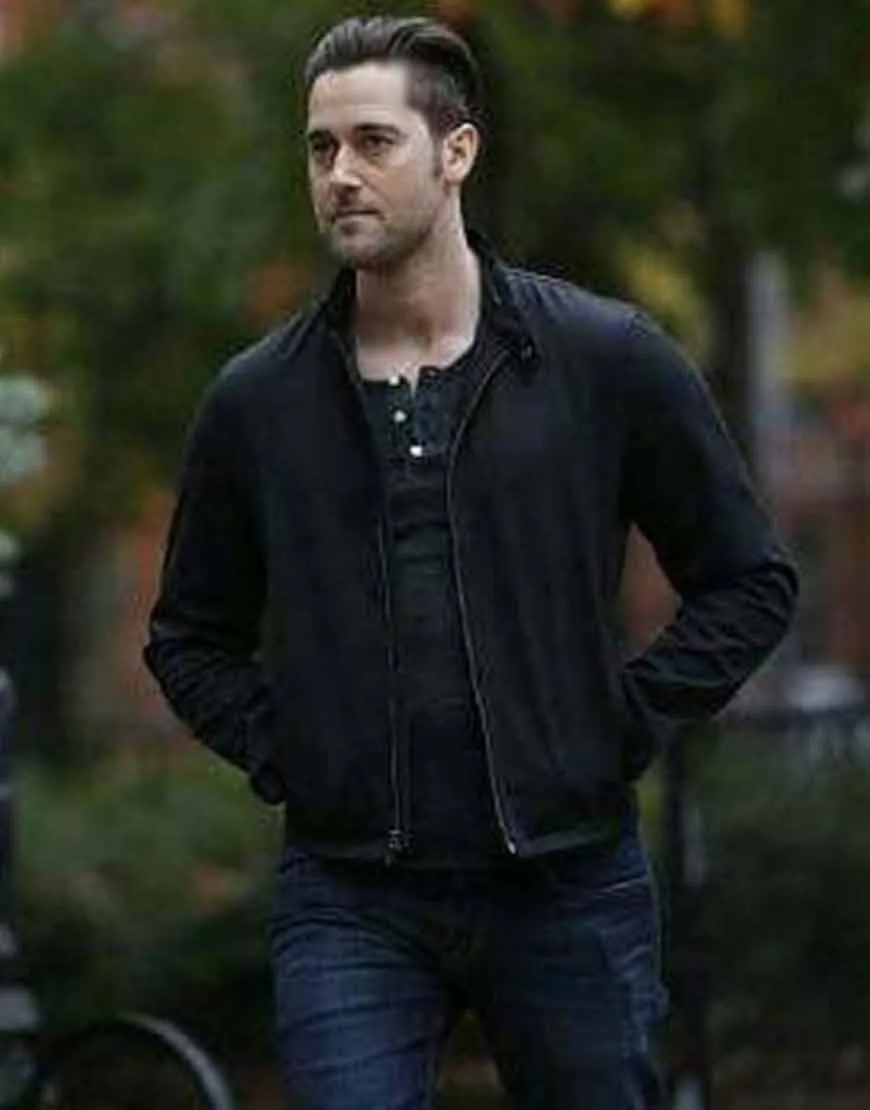 The Blacklist S08 Ryan Eggold Jacket | Tom Keen Black Leather Jacket