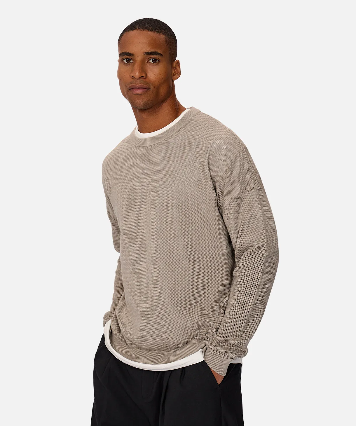 The Nanterre Crew Neck Sweater - Rhino